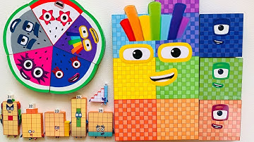 Looking for Numberblocks NEW 700 300 Puzzle Tetris Shape | ASMR chirping of birds