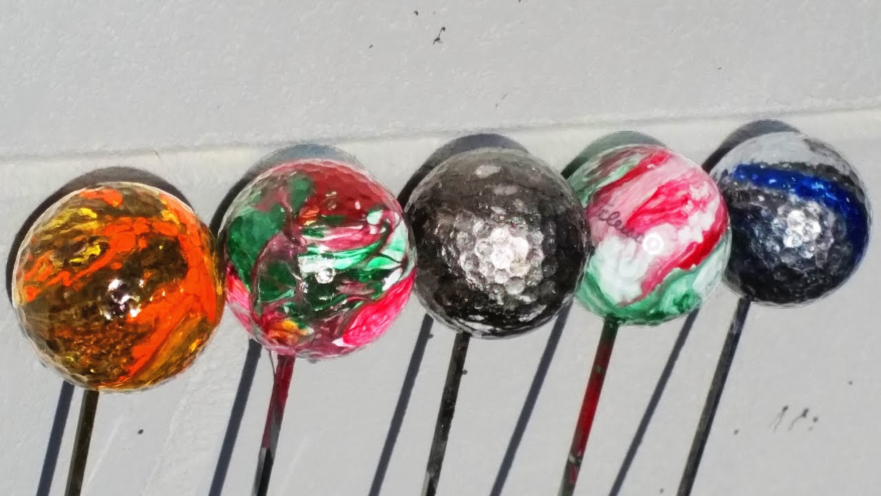 Hydro dipping golf balls YouTube