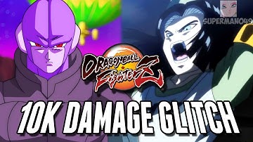 I GOT THE GLITCHED 10,000 DAMAGE SUPER COMBO! - Dragon Ball FighterZ: Android 17, Hit & Trunks