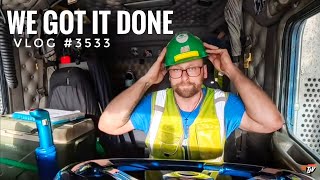 #3533 | WE GOT IT DONE | My Trucking Life | 04/22/2026