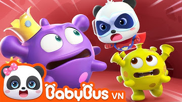 Siêu anh hùng diệt vi khuẩn | Hãy uống thuốc để tăng đề kháng | Nhạc thiếu nhi vui nhộn | BabyBus