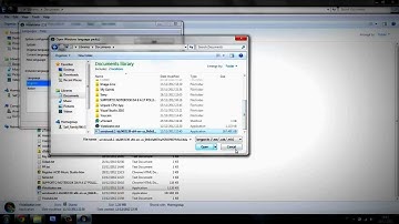 How to change language on Windows 7 Home Premium Fast & Easy!!!