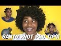 How to get the PERFECT Bantu Knot Out on Wet Natural Hair *SUPER DETAILED*