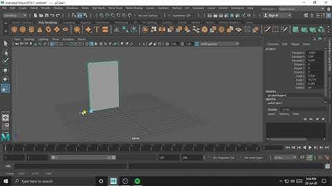Set Driven Key Opening door|| Maya 2019