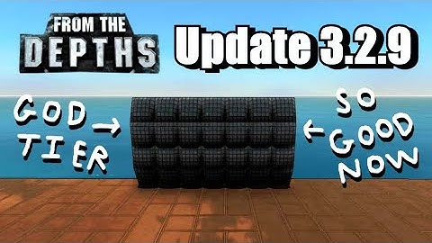 God Tier Reactive Armour! Stable Update 3.2.9, From the Depths