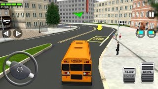 Super High School Bus Driving Simulator 3D 2019 (by Games2Win) Android Gameplay [HD] screenshot 5