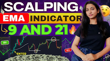 Advance Scalping With 9 AND 21 EMA | How To Use EMA For Intraday