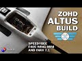 My zoaltus build using speedybee f405 wing mini and inav v71