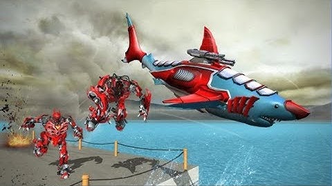 Real Robot Shark Game - Transforming Shark Robot (by Cradley Creations) Android GamePlay