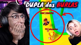 A @PlayGuima Me CHamou e FIZEMOS AS BURLAS em DUPLA no stumble guys!! Descobrimos novas Burlas ???