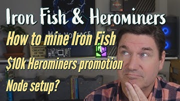 How to mine Iron Fish? Windows/Hive OS
