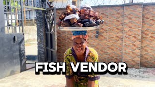 Prices Of Dried Fish From A Fish Vendor’s Table Market