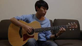 Canon in D - Fingerstyle Guitar Cover by tonpalm chords