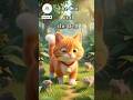 The Cat and the Bell 🔔 | Short Moral Story | Cartoon Animal Story #shorts