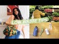 HOW TO GO LOW WASTE / TIPS + TRANSITIONING