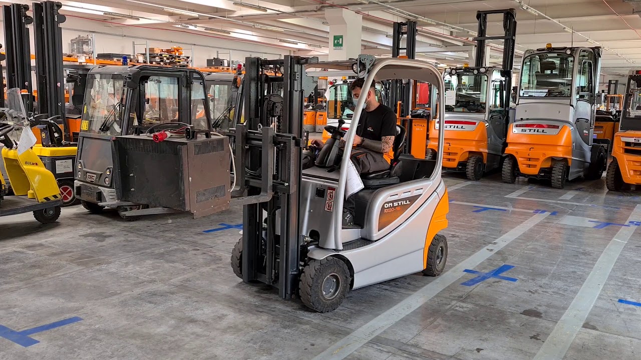 STILL RX20-16P 1.6T Electric Forklift - YouTube