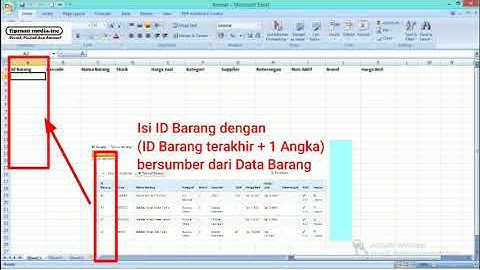 Tutorial Aplikasi Kasir by Fipman   Part 7 ( Meng-Upload Data Barang dengan Export Excel )