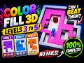 Color Fill 3D Levels 35 Walkthrough Color Fill 3D Levels 35 Walkthrough