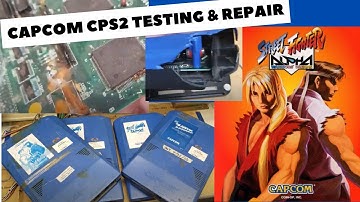 My First Capcom CPS2 Repair - Part 3 - Mostly Just Cleaning Card Edge & Case Damage