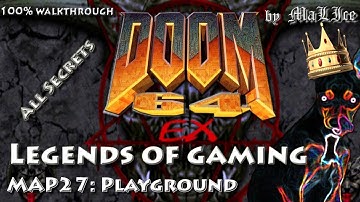 Doom 64 EX (100% walkthrough) by MaLIce - Map 27
