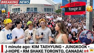 1 Minute Ago: BTS Toronto EXPLODES! Foreign Media Reacts as ARMY Takes Over Rogers Stadium! News