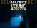 Discover Capri's Hidden GLOWING Water Cave Secret!