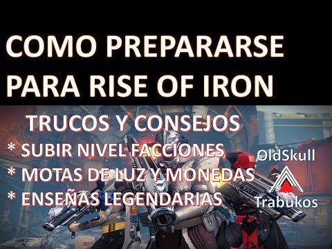 Vídeo: Destiny: Rise Of Iron Guía, Consejos Y Trucos