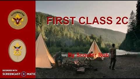 BSA FIRST CLASS RANK REQUIREMENT 2C