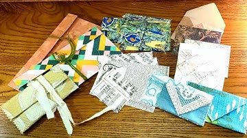 How to Make Ephemera for Junk Journals - Fast and Easy Envelopes