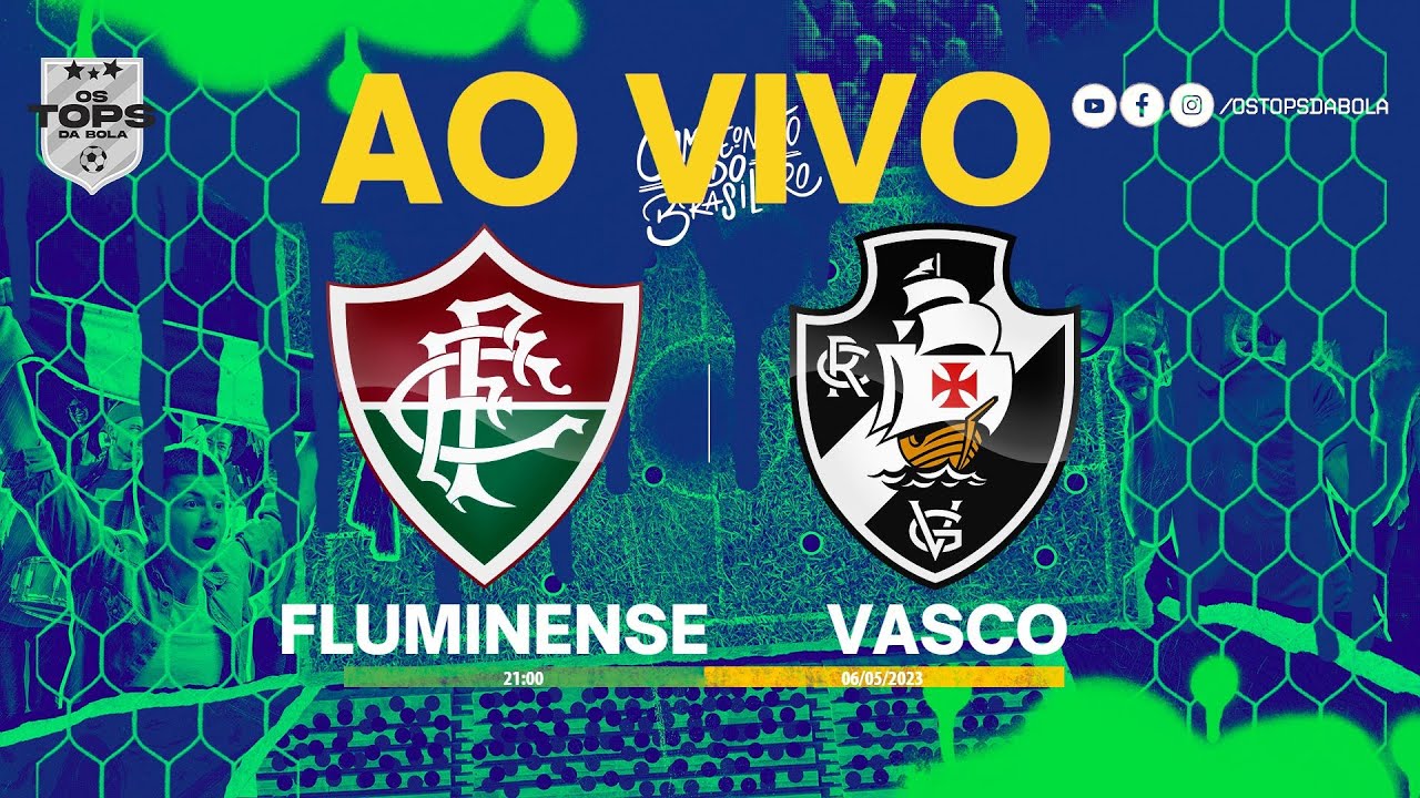 FLUMINENSE X VASCO AO VIVO BRASILEIRÃO YouTube FLUMINENSE X VASCO AO VIVO BRASILEIRÃO YouTube