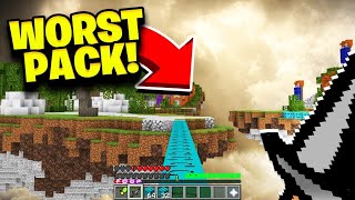 I MADE THE WORST MINECRAFT TEXTURE PACK!