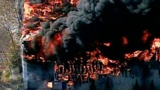 Raw: Pa. Warehouse Engulfed in Flames