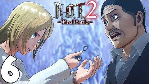 Attack on Titan 2 Final Battle - Gameplay Walkthrough Part 6 | 104th Cadet Story