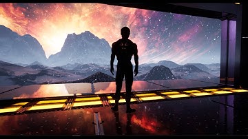 Alien Exploring His Spaceship (Made with Unreal Engine 4)