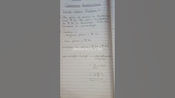 Comparing Quantities#youtubeshorts #maths