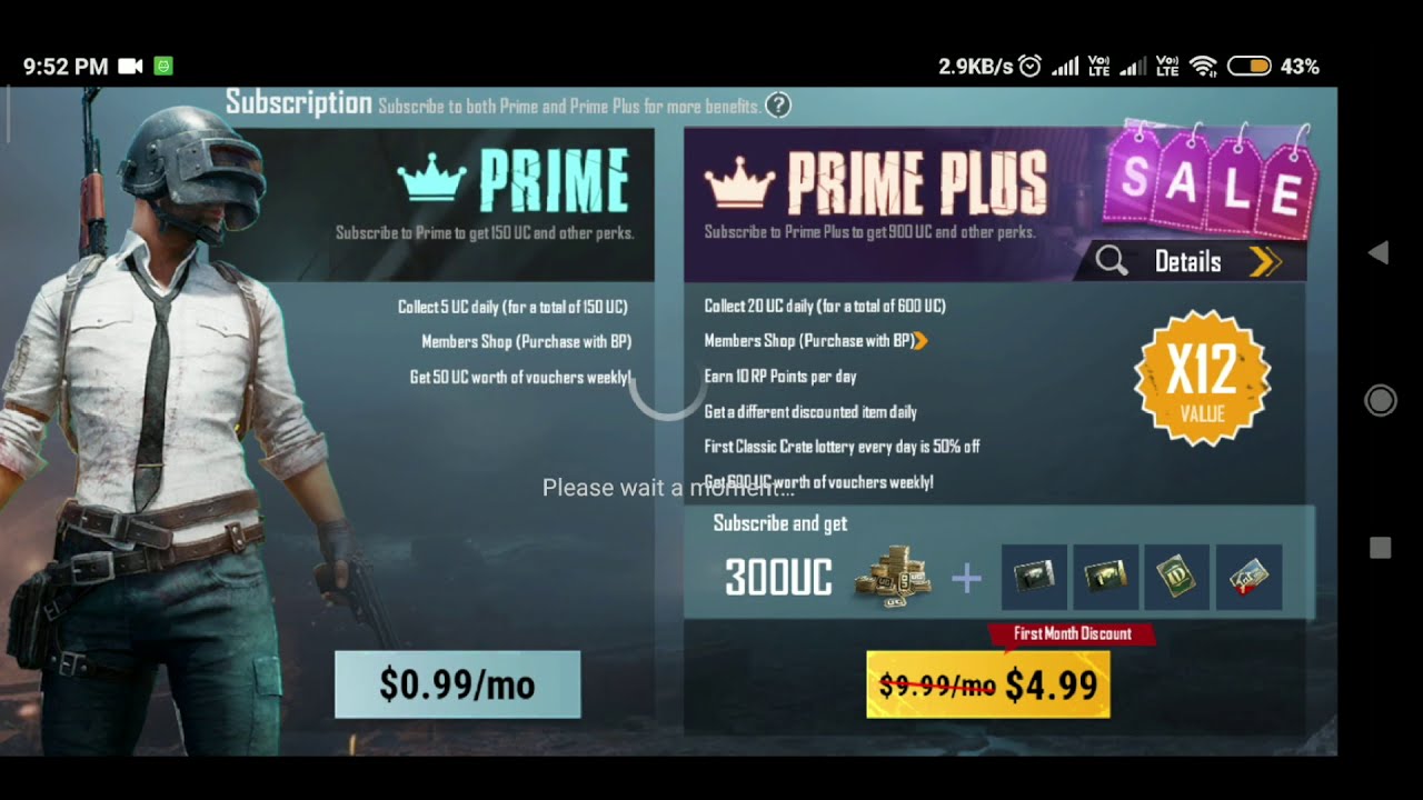 how to purchase prime or prime plus in pubg after ban in india - YouTube