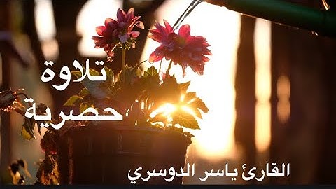 ولا تحسبنّ الله غافلاً | الشيخ ياسر الدوسري| تلاوة حصرية