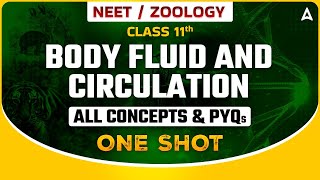 BODY FLUID AND CIRCULATION ONE SHOT | NEET 2024 | ALL CONCEPTS & TRICKS | ZOOLOGY SANKALP BHARAT