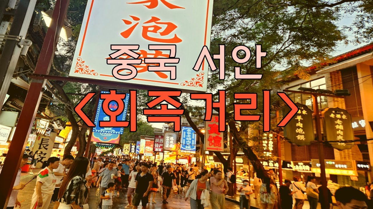 중국어 3개월 배워서 나홀로 떠난 중국 서안여행(비림, 서원문, 청진대사, 회족거리, 영흥문)