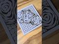 Day 9 – Spiral Garden | Abstract Floral Zentangle | Inky Canvas Palette #zentanglelegend #doodle