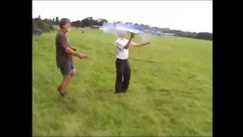 Scale model Rapier jet flights 2002 g to z