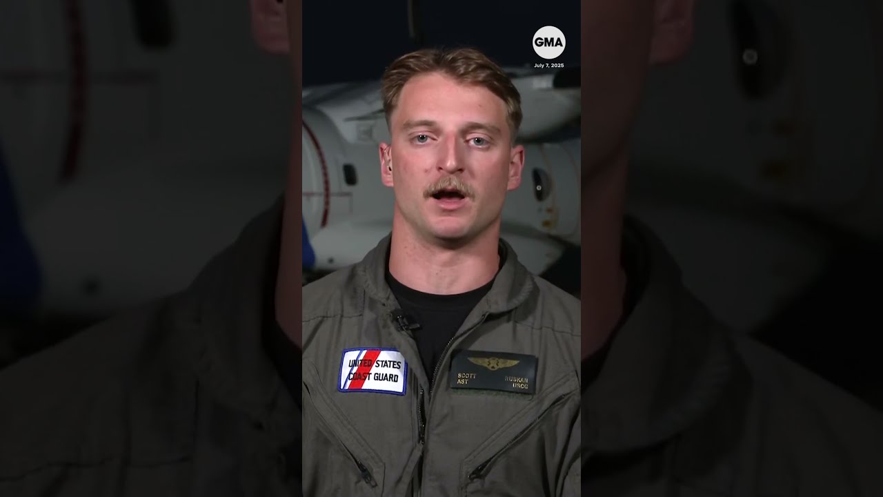 Coast Guard Rescue Swimmer Details Saving 165 People At Camp Mystic GMA