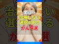 ㊗️10万回再生!【要確認】手術より“見守る”選択ができるがん4つ
