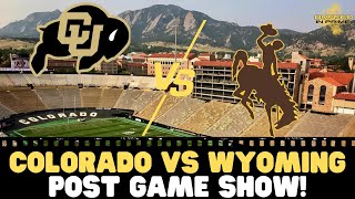 Colorado vs Wyoming Live Post Game!