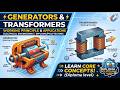 Generators & Transformers | Working Principle & Applications | Electrical Engineering | Polytechnic
