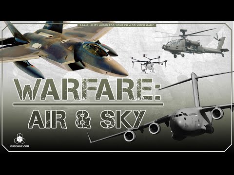 Military Air & Sky - Warfare Vehicles MINI PACK - Jets Helicopters Planes Air Force Sound Effects