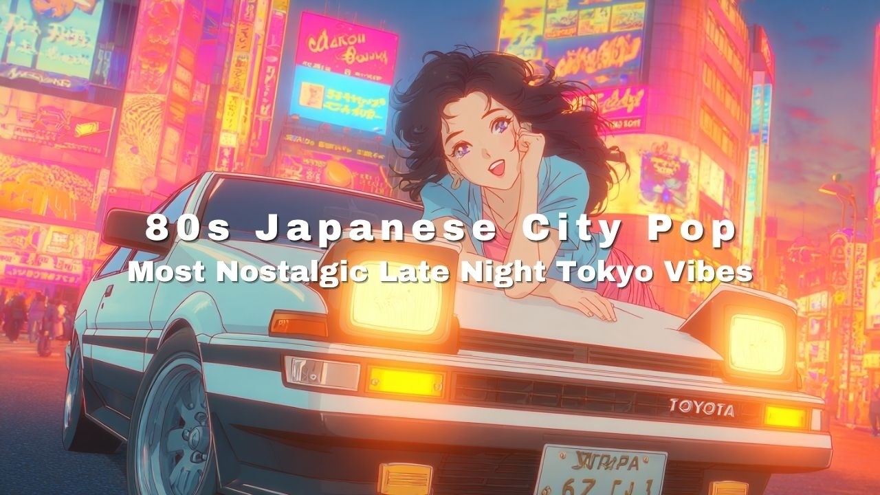 🌃 80s Japanese City Pop: Most Nostalgic Late Night Tokyo Vibes