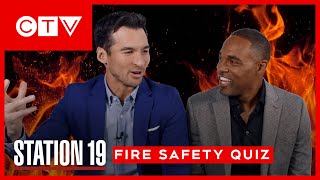 Cast of 'Station 19' Answers A Fire Safety Quiz | Station 19
