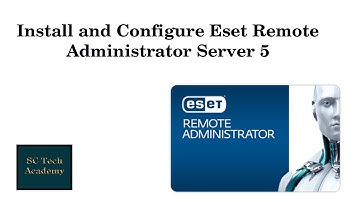 Install and Configure Eset Remote Administrator Server 5