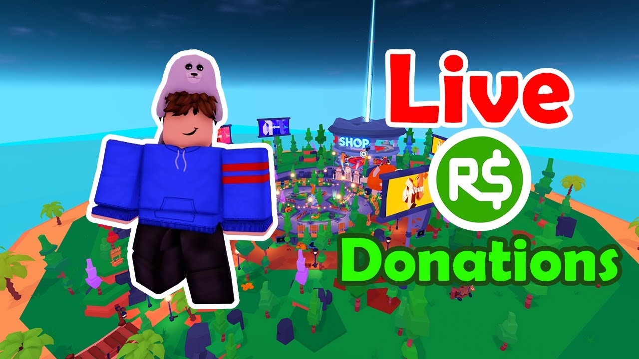 🔴PLS DONATE LIVE🔴 Giving Away 1k of my Robux - YouTube